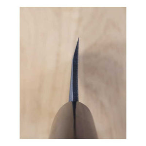 Miura MIURA Shirogami nº 2 Damasco Deba mango tipo castaña de palisandro (150-210 mm)