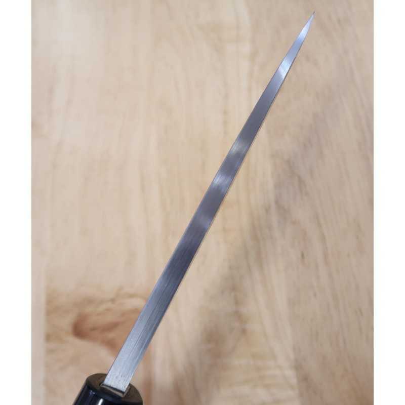 Miura Acero Blanco No.2 Damasco Deba Mango de palo de rosa en forma de castaña (150-210 mm)