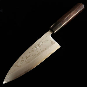 Deba MIURA para Canhoto Shirogami nº 2 Damasco Cabo de jacarandá (150mm)