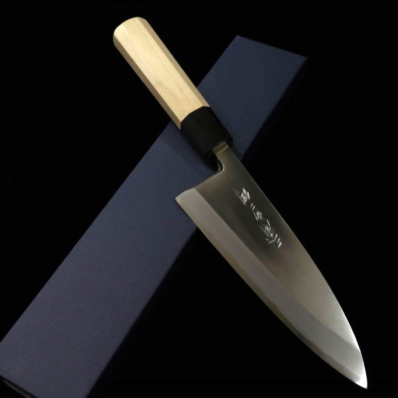 Faca Deba MIURA Shirogami Nº2  com Cabo Octogonal em Magnolia (120-210mm)
