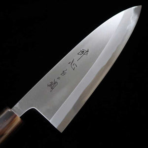 SUISIN – Deba, acier Shirogami n°2, manche en magnolia forme châtaigne (135–240 mm)