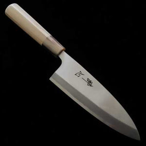 SUISIN Suisin deba acero Yasugi con funda de magnolia -Barco de primavera- (210 mm)