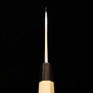 TADOKORO Makoto, Deba, acier Gin-san n°3, Finition miroir, manche octogonal en bois de magnolia (210 mm)