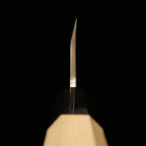 TADOKORO Makoto, Deba, acier Gin-san n°3, Finition miroir, manche octogonal en bois de magnolia (210 mm)