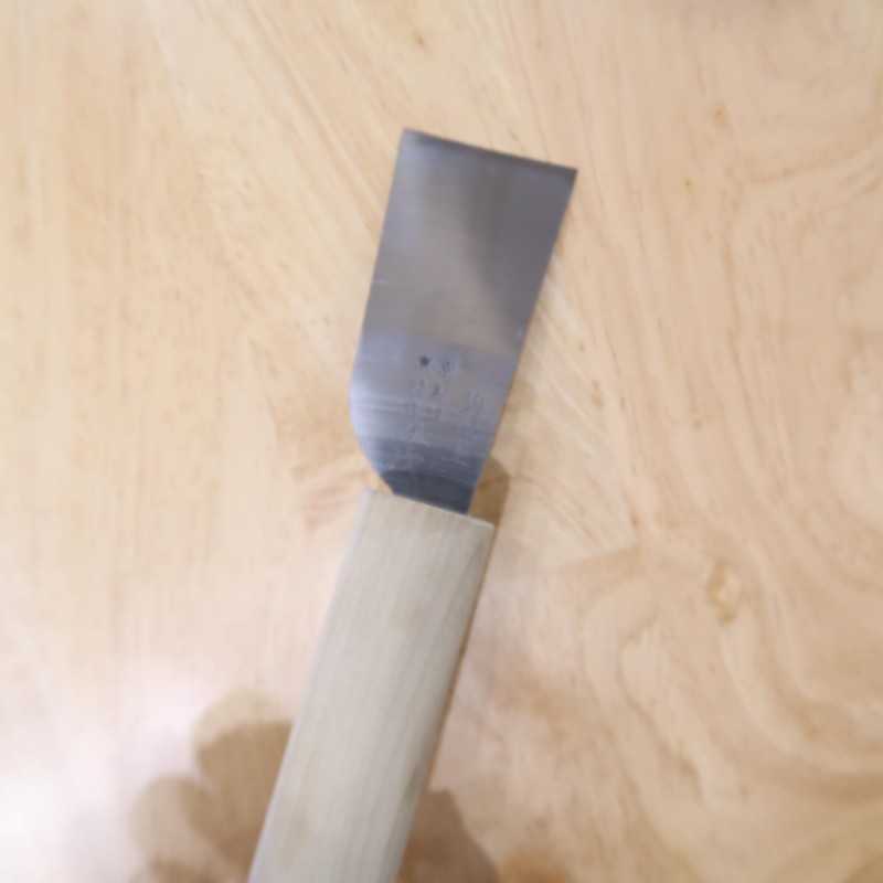 Hidetsugu Leather Knife Carbon Steel (36mm)