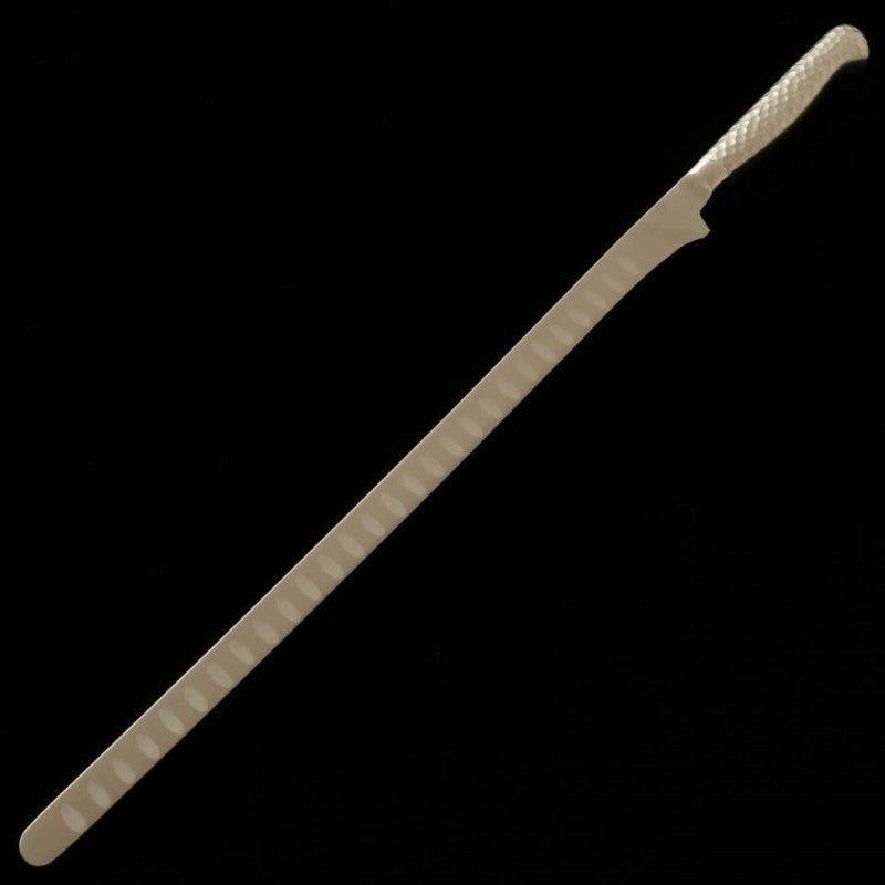 BRIETO cuchillo flexible para salmón, acero molibdeno, mango de acero inoxidable 18-8 (320 mm)