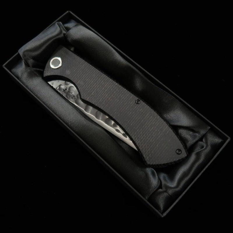 二唐 NIGARA フォールディングナイフ SG2 マイカルタハンドル  (97mm)