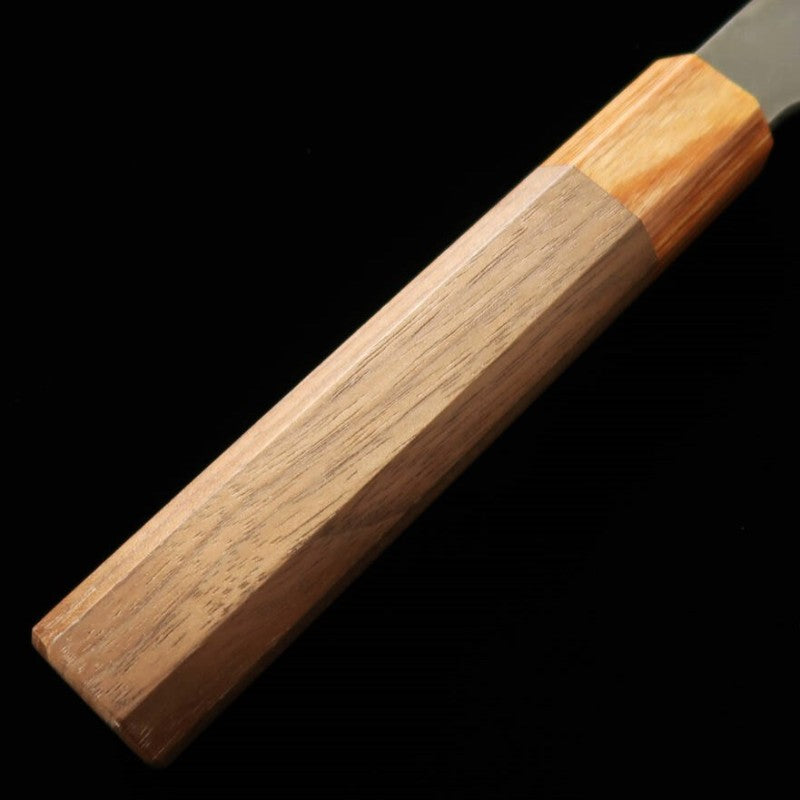 Miura MIURA Aogami nº 2 acabado nashiji Gyuto mango de nogal (210/240 mm)