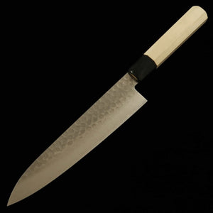 Gyuto SAKAI TAKAYUKI AUS10, damasco martillado de 45 capas, mango octagonal de magnolia (180-240mm)