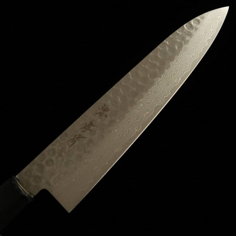 Gyuto SAKAI TAKAYUKI AUS10, damasco martillado de 45 capas, mango octagonal de magnolia (180-240mm)