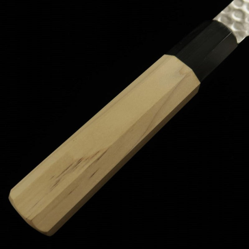 Gyuto SAKAI TAKAYUKI AUS10, damasco martillado de 45 capas, mango octagonal de magnolia (180-240mm)