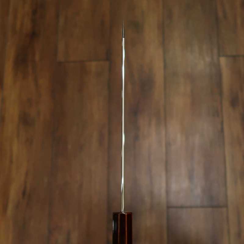 HADO Acier Gin-san n°3 Kiritsuke Gyuto Manche octogonal en cerisier laqué kijiro (210/240 mm)