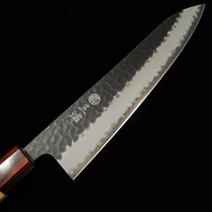 Gyuto MIURA Aogami Super acabamento kurouchi (210/240mm)