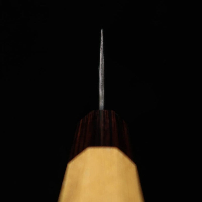 MIURA Super acier bleu, finition noire, couteau de chef (210/240 mm)