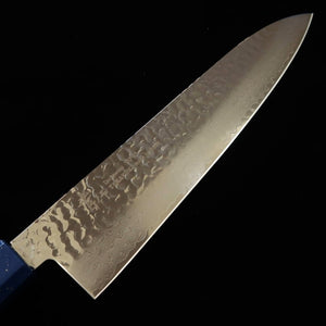 Sakai Takayuki Saisei, wa-gyuto, VG10, damasco de 33 capas, acabado martillado, mango de roble lacado (210/240 mm)