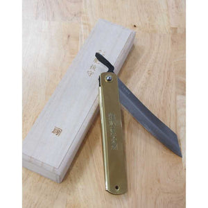 HIGONOKAMI Aço Aogami Warikomi Jumbo (120mm)