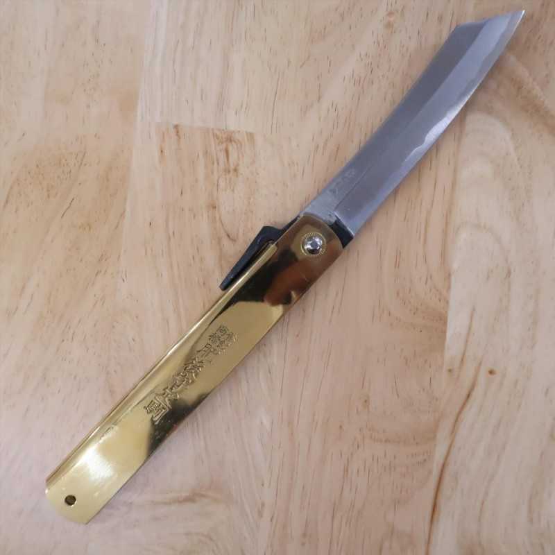 HIGONOKAMI Aço Aogami Warikomi Jumbo (120mm)