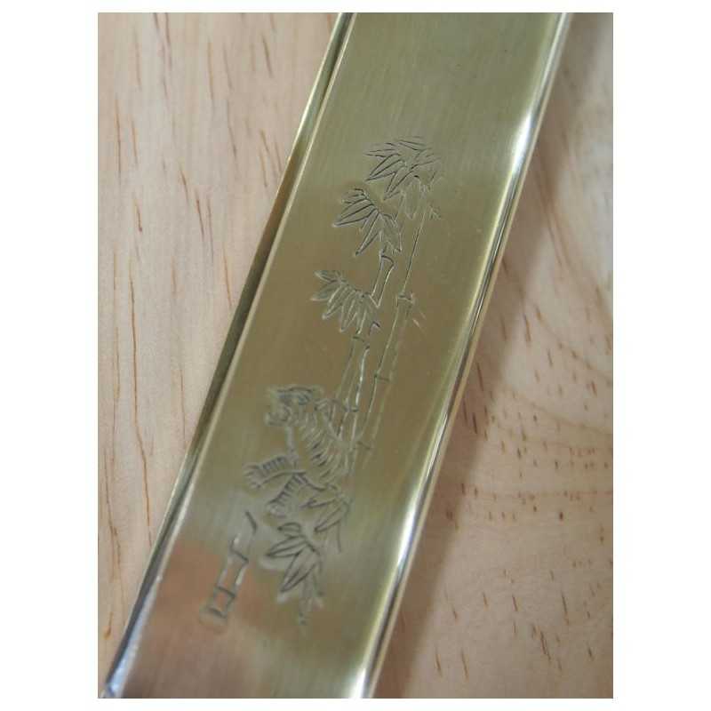 HIGONOKAMI Aço Aogami Warikomi Jumbo (120mm)