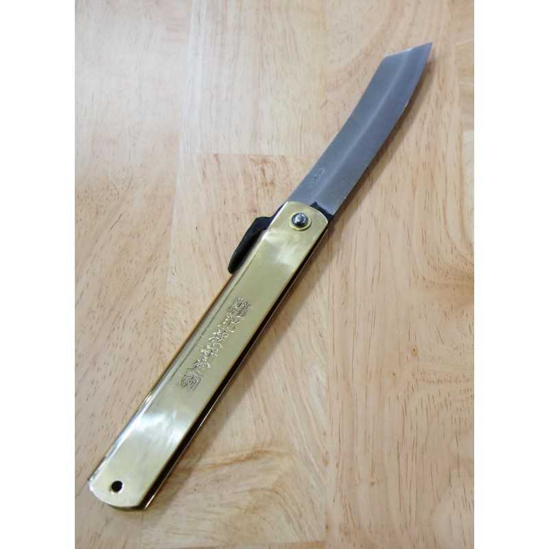 HIGONOKAMI Aço Aogami Warikomi Jumbo (120mm)