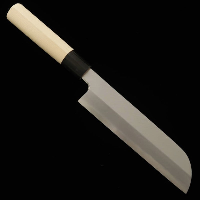 Miura MIURA Faca fina Kama-gata Shirogami Nº 2 Acabamento Kasumi Superior (180-210mm)