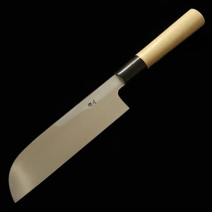 堺菊守 SAKAI KIKUMORI 鎌形薄刃 極上 白紙二号 (180mm)