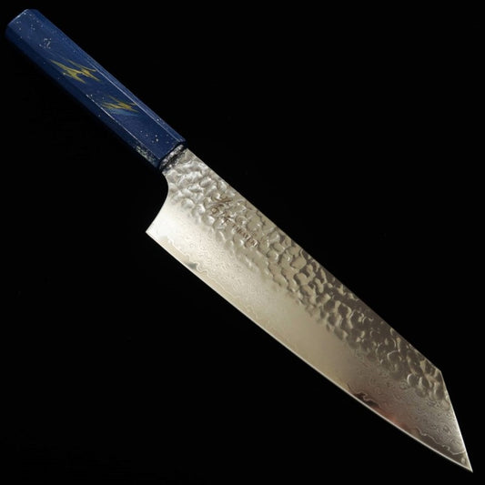Gyuto Sakai Takayuki Saiseki Sword-shaped VG10 33-layer Damascus Oak Lacquer Handle (190mm) 