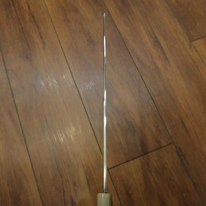 Miura Hae MIURA Obidama Acero Gingami No.3 Yanagiba kiritsuke con acabado espejo Mango octogonal de cuerno de búfalo blanco Para zurdos (270/300/330 mm)