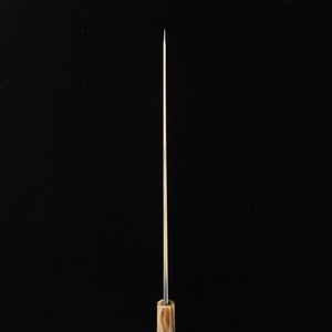 zzz  酔心 SUISIN 富樫憲治作 剣型柳刃 青紙一号 本霞 黒檀柄 (300mm)