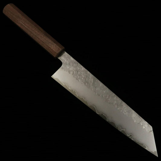 刃道 HADO 潮騒 切付牛刀 SG2 鎚目 ウォルナット柄 （210mm）