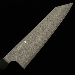 Forja de cuchillos Nitō NIGARA Anmon Kiritsuke Gyuto SG2 mango octogonal de teca (210/240 mm)