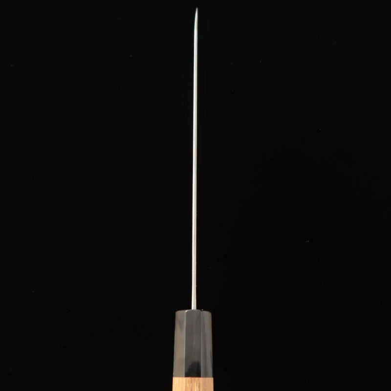 Forja de cuchillos Nitō NIGARA Anmon Kiritsuke Gyuto SG2 mango octogonal de teca (210/240 mm)