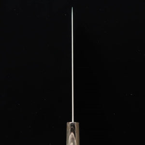 Forja de cuchillos Nitō NIGARA Anmon Kiritsuke Gyuto SG2 mango octogonal de ébano (210-270 mm)