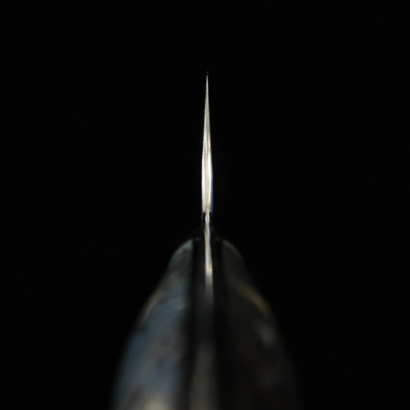 二唐刃物製造所 NIGARA 切付牛刀 SG2 磨き鎚目 螺鈿柄 (210mm)