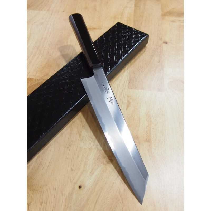 Kagekiyo KAGEKIYO Wakiritsuke Aogami Nº 1, Laca Preta Fosca (210/240mm)