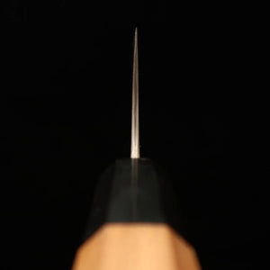 NIGARA Kiritsuke Nakiri SG2 motif sombre Damas, manche en teck (180 mm)