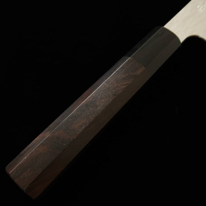Nigara Hamono Forging NIGARA VG XEOS Tsuchime Damasco Nakiri Cabo de Ébano (180mm)