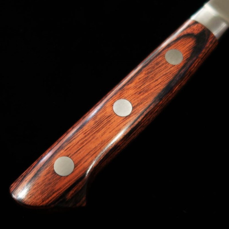 Petty Miura Cutting AUS8 Cabo em mahogany (145mm)