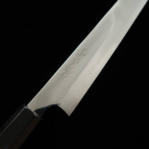 田所刃物 TADOKORO HAMONO 真琴作 鏡面 銀紙三号 切付筋引 紅檀柄 (270mm)