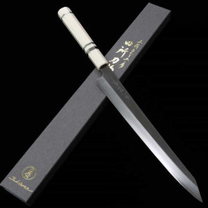 Kiritsuke Sujihiki TADOKORO Inox Ginsan acabamento espelhado Cabo  customizado (270mm)