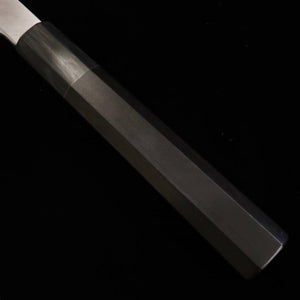 Kiritsuke Yanagiba para zurdos MIURA OBIDAMA Obidama Ginsan Mango Octogonal de Ébano (270/300mm)