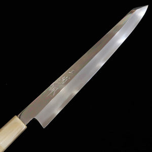 Kiritsuke Yanagiba Miura Obidama Inox Ginsan acabamento espelhado cabo octogonal de magnólia (300mm)