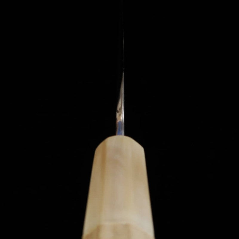 Kiritsuke Yanagiba Miura Obidama Inox Ginsan acabamento espelhado cabo octogonal de magnólia (300mm)
