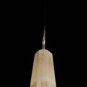 Kiritsuke Yanagiba Miura Obidama Inox Ginsan acabamento espelhado cabo octogonal de magnólia (300mm)