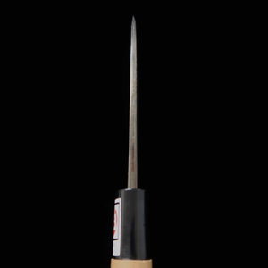 IKENAMI HAMONO Ajikiri Shirogami No.1 Sakura Handle Double-Edged (90mm)