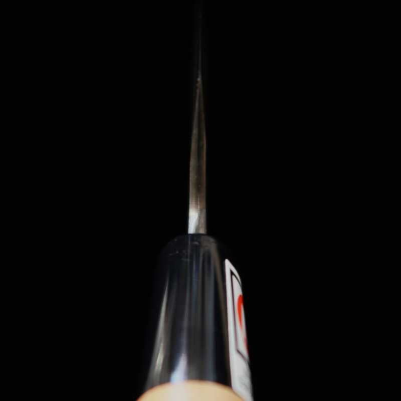 IKENAMI HAMONO Ajikiri Shirogami No.1 Sakura Handle Double-Edged (90mm)