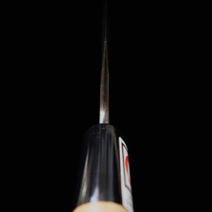 IKENAMI HAMONO Ajikiri Shirogami No.1 Sakura Handle Double-Edged (90mm)