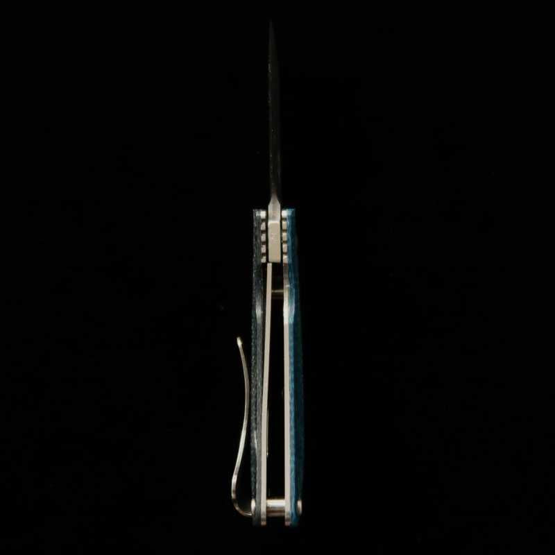 エムカスタMCUSTA Petit VG-10ダマスカス MC-0212D ブルー/ブラック (45mm)
