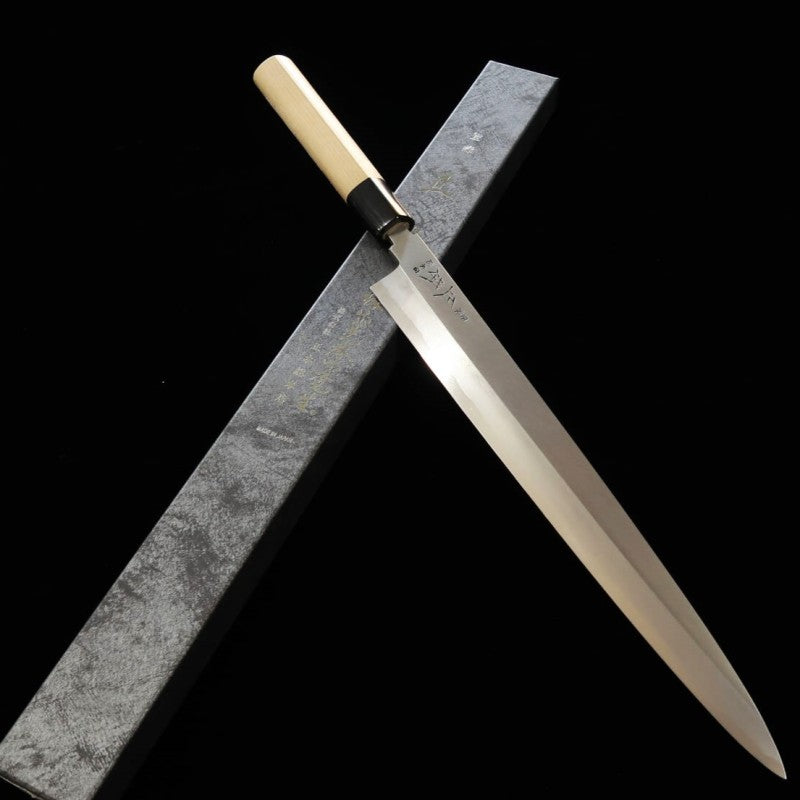 Masamoto Sohonten Blue steel No. 2 Yanagiba Knife (240-300mm)
