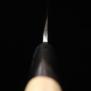 Yanagiba Masamoto Sohonten honkasumi Shirogami No. 2  com cabo em magnolia e chifre de búfalo (240-300mm)