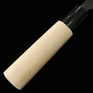 左頼光 HIDARIYORIMITSU 小出刃 SK材 黒打ち 朴柄 （120mm）